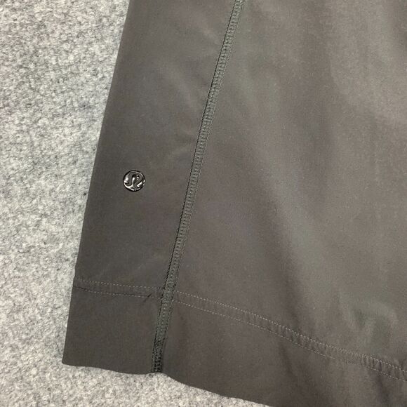 Lululemon Short Mens M Medium Charcoal Gray Elasticated Waistband Active Workout - Picture 9 of 12